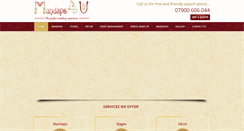 Desktop Screenshot of mandaps4u.com